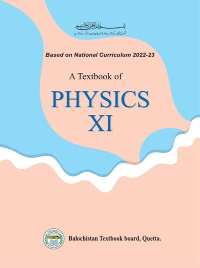 Physics - Grade 11 — Class 11 Balochistan Board book title page
