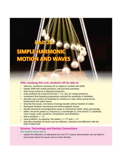 Physics (EM) — Class 10 Punjab Board book title page