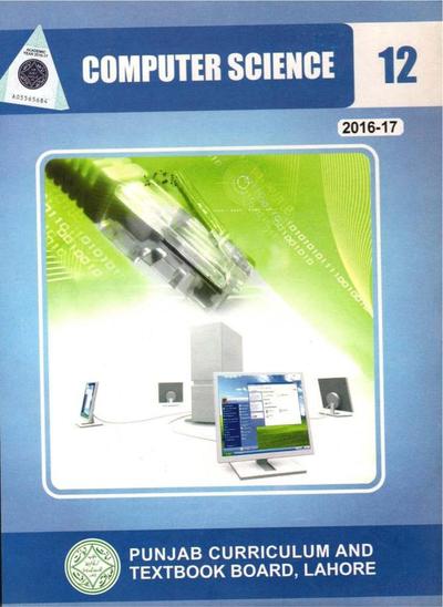 Computer Science — Class 12 Punjab Board book title page