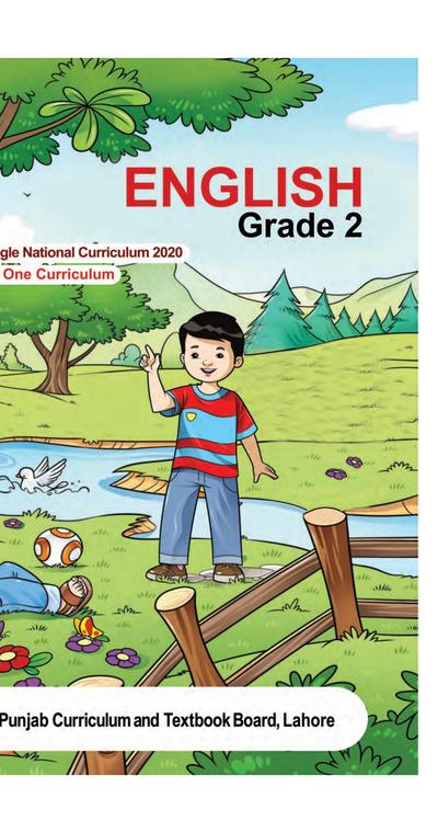 English-2 — Class 2 Punjab Board book title page