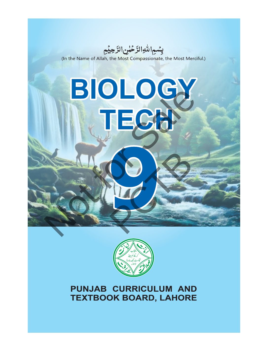 Bio Tech 9 EM — Class 9 Punjab Board book title page