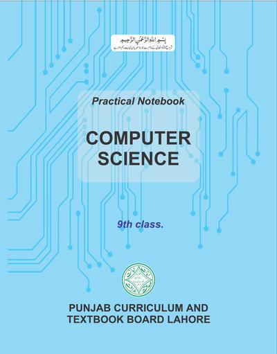 PNB Computer Science (EM) 2023-24 — Class 9 Punjab Board book title page