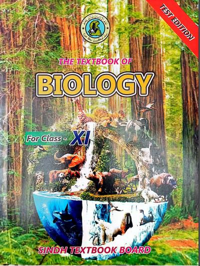 Biology XI — Class 11 Sindh Board book title page