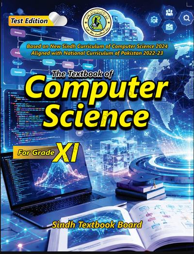 Computer Science XI — Class 11 Sindh Board book title page