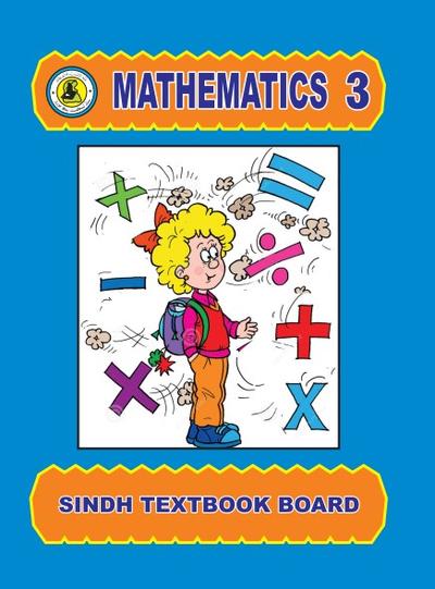 Math III — Class 3 Sindh Board book title page