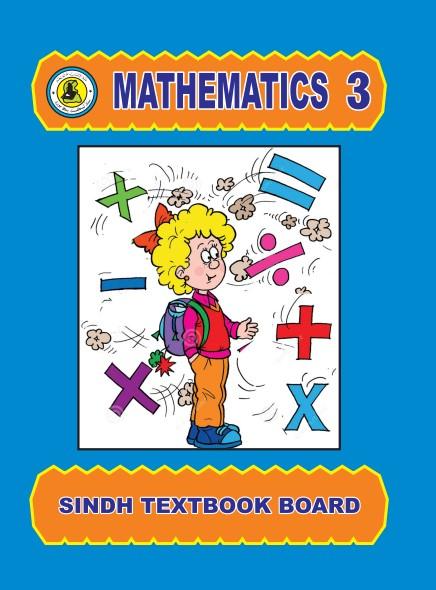 Math III — Class 3 Sindh Board book title page
