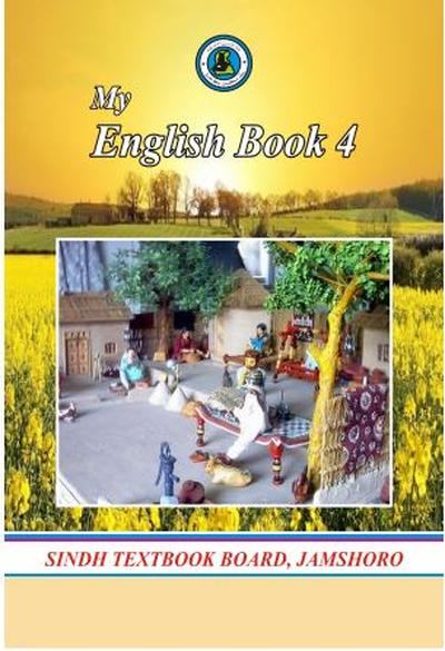 My English IV — Class 4 Sindh Board book title page