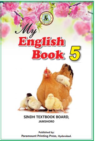 My English V — Class 5 Sindh Board book title page