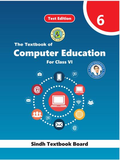 Computer Education - VI — Class 6 Sindh Board book title page