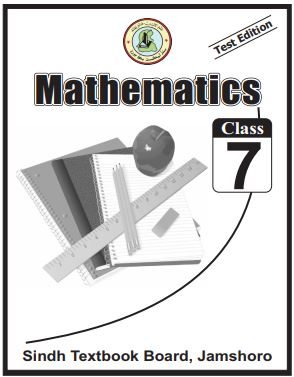 Math VII — Class 7 Sindh Board book title page