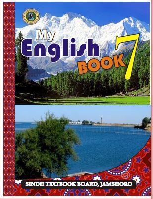 My English VII — Class 7 Sindh Board book title page
