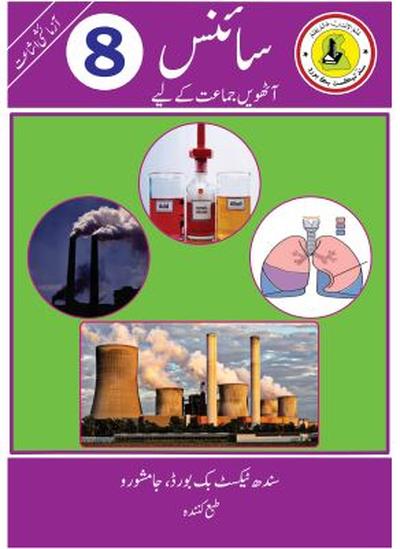 Science VIII — Class 8 Sindh Board book title page