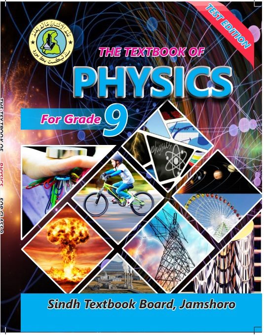 Physics IX — Class 9 Sindh Board book title page